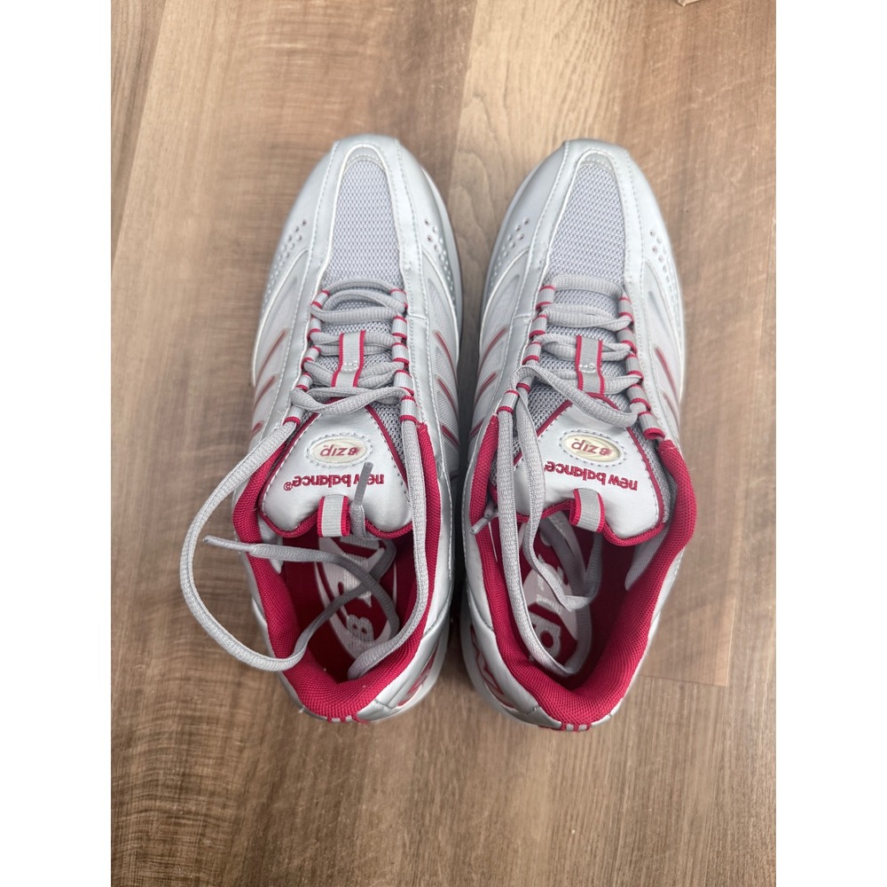 New Balance WX8515SR Silver Pink Zip Training Shoes Womens 9 NEW